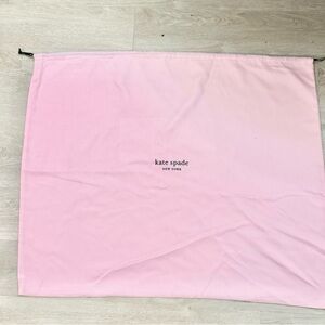 XL Kate Spade Pink Silky Dust Bag